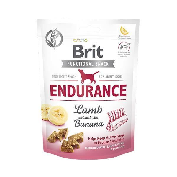 Brit Endurance Glutensiz Kuzu Etli ve Muzlu Köpek Ödülü 150 gr