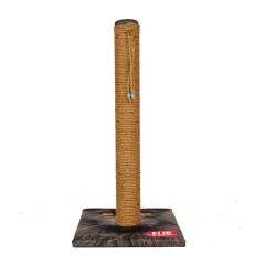Flip Kedi Yüzü Desenli Kedi Tırmalama Siyah 70h Cm