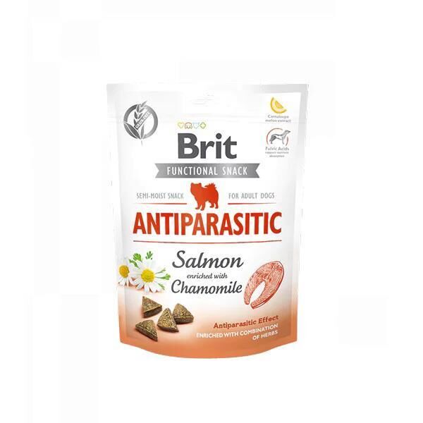 Brit Antiparasitic Somonlu ve Papatyalı Antiparaziter Köpek Ödül Maması 150 gr