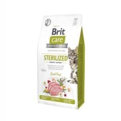 Brit Care Immunity Prebiotik İçerikli Domuzlu Kısırlaştırılmış Kedi Maması 2 kg