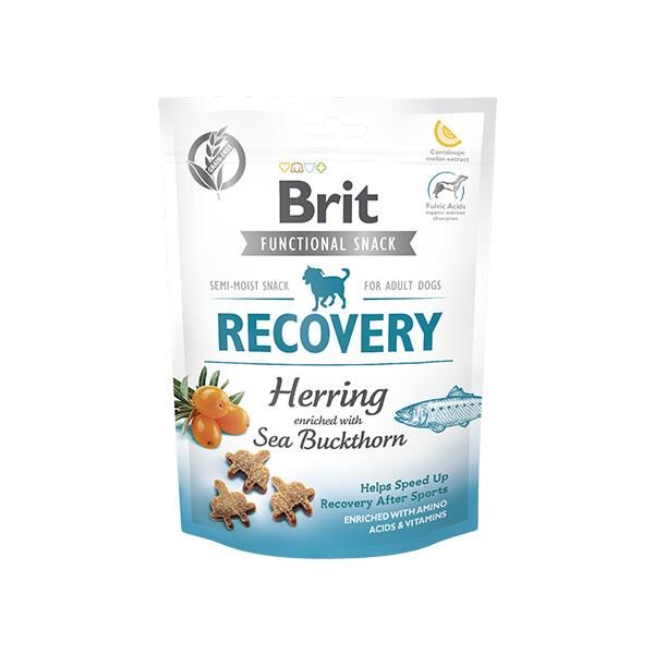 Brit Recovery Glutensiz Vitamin ve Amino Asit İçeren Ringa Balıklı Köpek Ödül Maması 150 gr