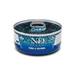 N&D Ocean Ton Balıklı ve Somonlu Yetişkin Kedi Konservesi 80 gr