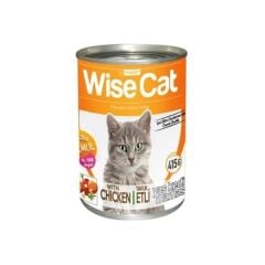 Wise Cat Tavuklu Yetişkin Konserve Kedi Maması 400 Gr