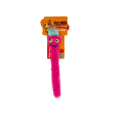 PetzzCats Zobi Matatabi ve Çıngırak Sesli Peluş Kedi Oyuncağı Pembe 19x5 Cm