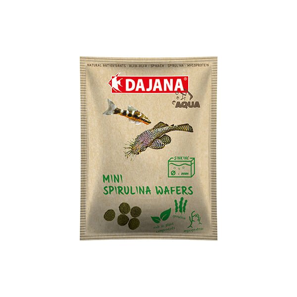 Dajana Mini Spirulina Wafers Akvaryum Balık Yemi 80 Ml 10 Gr