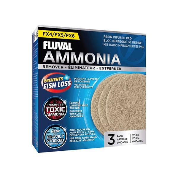 Fluval Akvaryum Amonyak Remover FX4/FX5/FX6 3 Adet