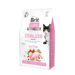 Brit Care Sensitive Tavşanlı Kısırlaştırılmış Yetişkin Kedi Maması 7 kg
