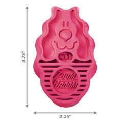 Kong Köpek Oyuncak, ZoomGroom Tarak Mavi 11 Cm