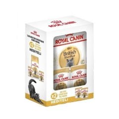 Royal Canin British Shorthair Adult Yetişkin Kedi Maması 2 Kg + 2 Konserve Hediyeli