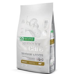 Natures Protection Adult Kuzu Etli Küçük Irk Beyaz Tüylü Yetişkin Köpek Maması 1.5 Kg