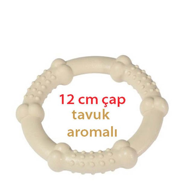 Karlie Plastik Köpek Çiğneme Halkası Tavuklu 12 Cm