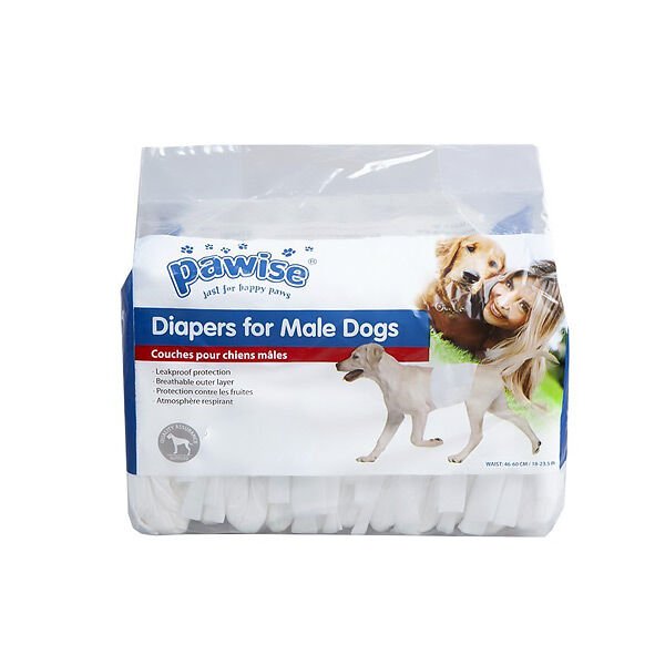 Pawise Yüksek Emişli Kullan At Çiş Bezi Erkek Köpek Beyaz Large