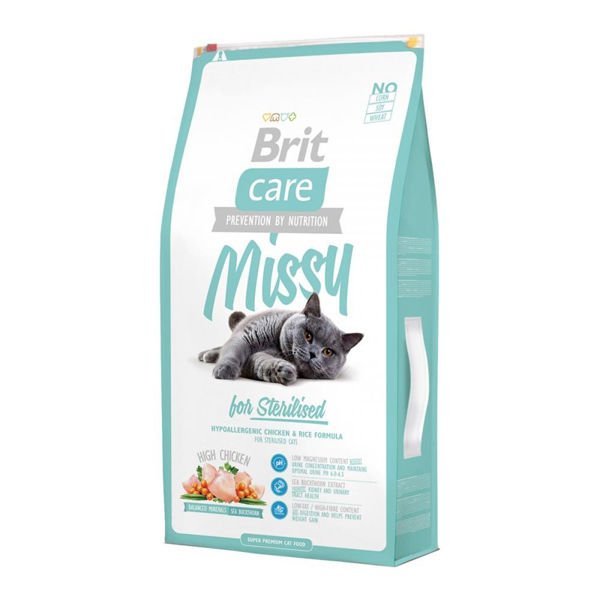 Brit Care Missy Sterilised Tavuklu Kısırlaştırılmış Kedi Maması 7 Kg