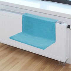 Cattie Therma Petek Askılı Düz Kedi Yatağı Turkuaz 45x35 Cm