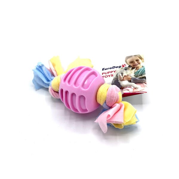 Euro Dog Ufak Top Diş Kaşıma Köpek Oyuncağı Pembe