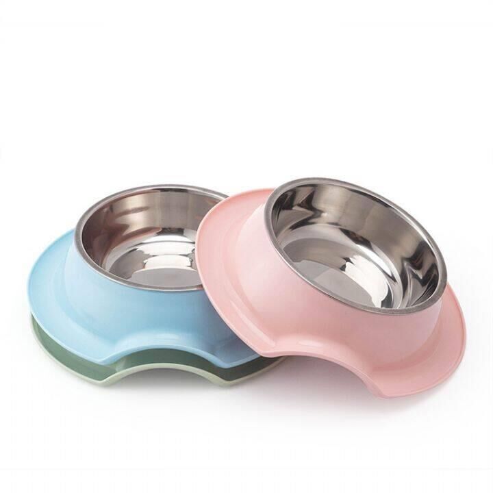 Nunbell Melamin Çelik Mama Kabı Tekli