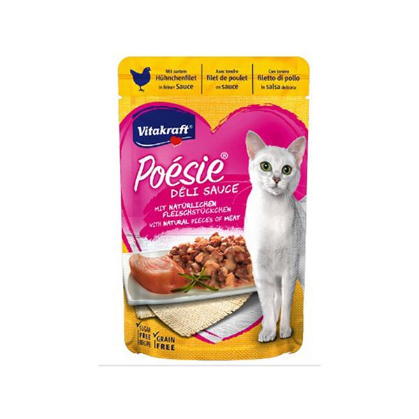 Vitakraft Poesie Tavuklu Yetişkin Kedi Konservesi 85 Gr