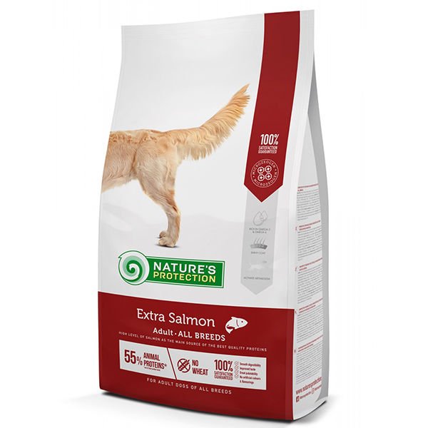 Natures Protection Adult Extra Somonlu Yetişkin Köpek Maması 12 Kg