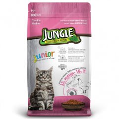 Jungle Tavuklu Yavru Kedi Maması 15 Kg