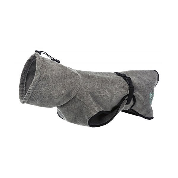 Trixie Köpek Havlu Bornoz Gri Small 40 Cm
