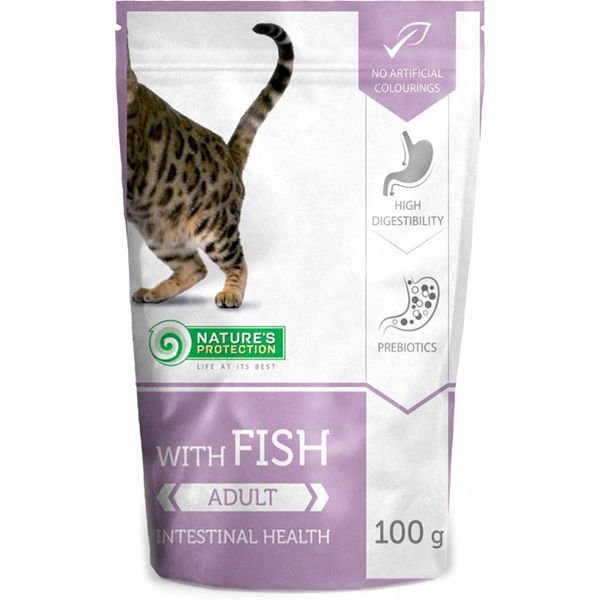 Natures Protection Adult Balıklı Pouch Yetişkin Kedi Maması 100 Gr