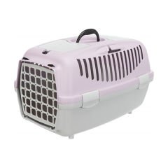 Trixie Kedi ve Köpek Taşıma Çantası Açık Gri/Açık Lila Small 37x34x55 Cm