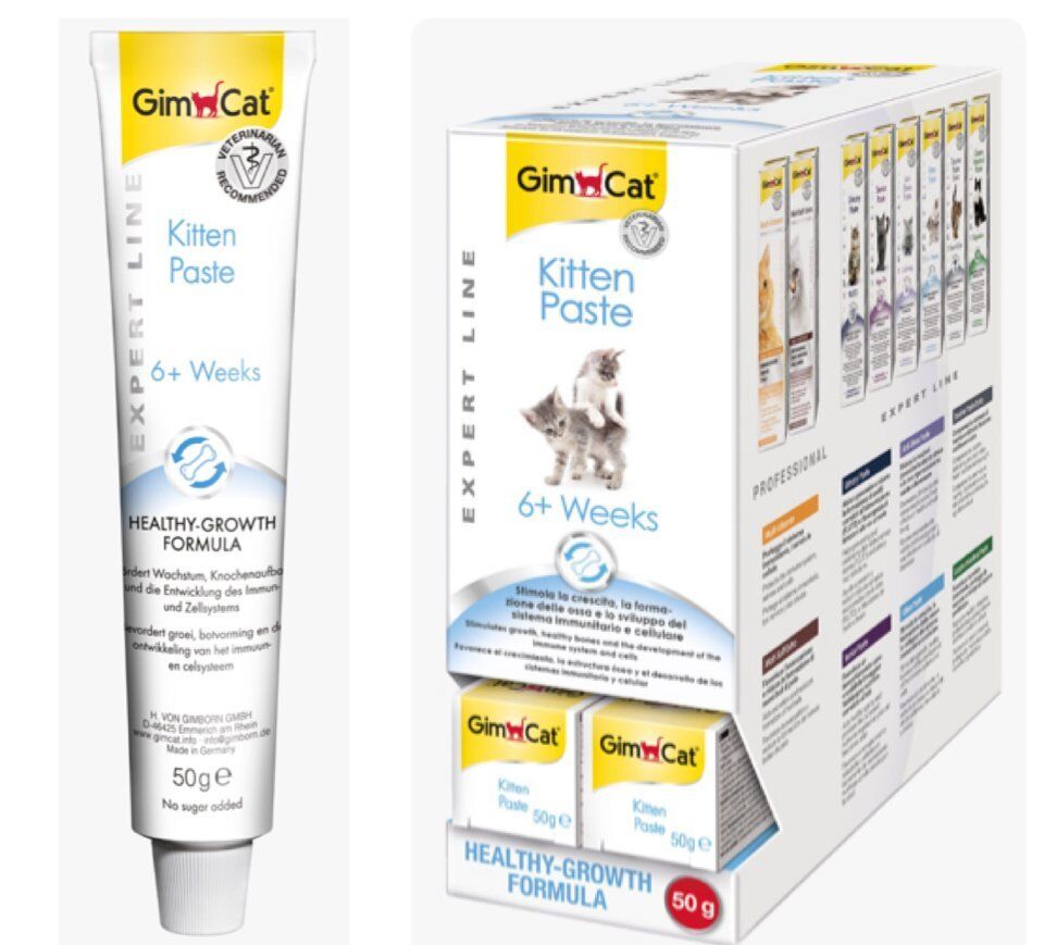 Gimcat Kitten Yavru Kedi Vitamin Paste Macunu 50 Gr