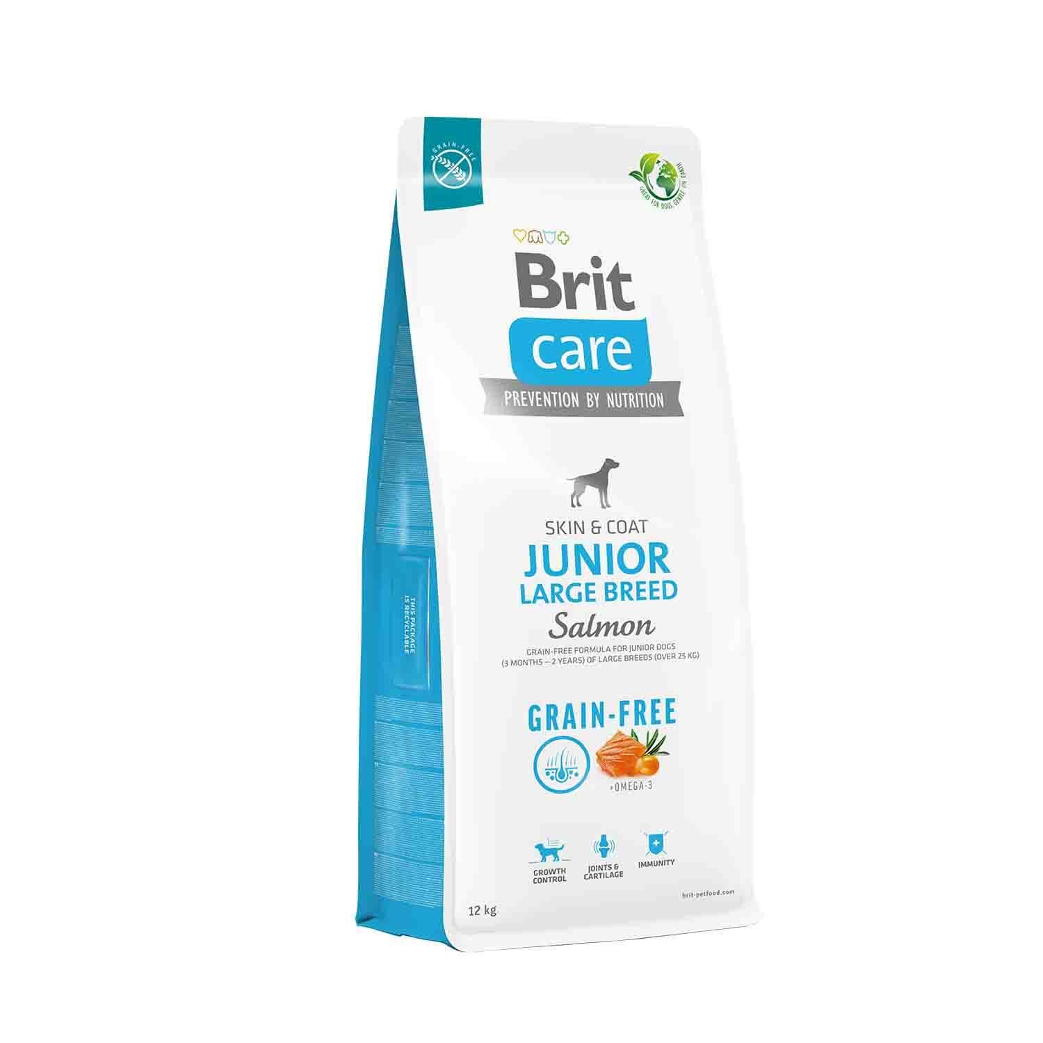 Brit Care Skin & Coat Tahılsız Büyük Irk Yavru Köpek Maması 12 kg