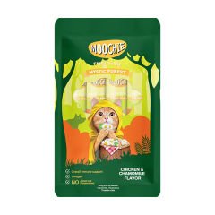 Moochie Tavuklu ve Papatyalı Sıvı Kedi Ödülü 15 Gr 5 Adet