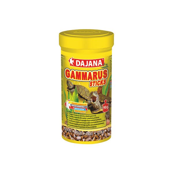 Dajana Gammarus Sticks Sürüngen Kaplumbağa Yemi 250 Ml 90 Gr