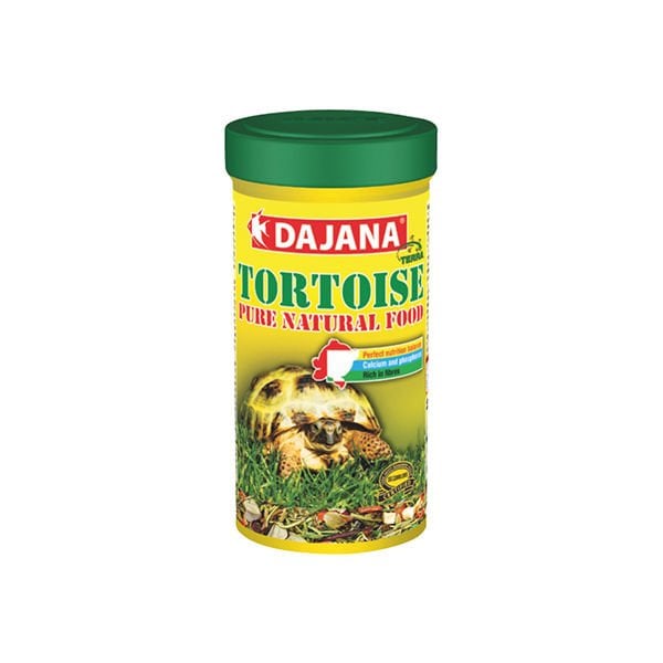 Dajana Tortoise Herbivore Mix Sürüngen Yemi 250 Ml 60 Gr