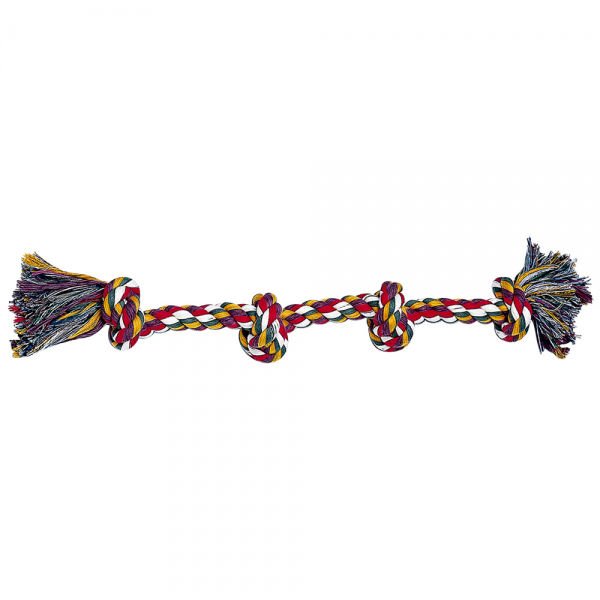 Ferplast Pa 6524 Dört Dügümlü Diş İpi Köpek Oyuncağı 52 Cm