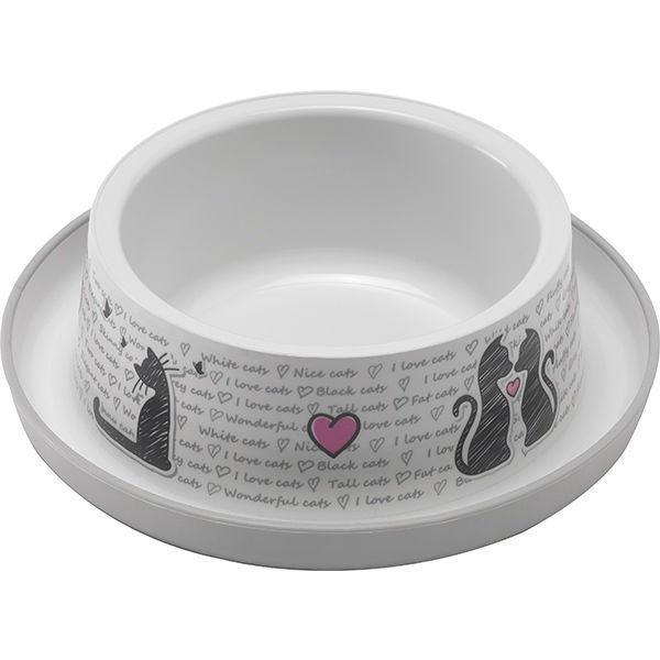 Moderna Trendy Love Kedi Mama ve Su Kabı 350 Ml