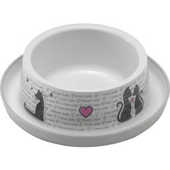 Moderna Trendy Love Kedi Mama ve Su Kabı 350 Ml