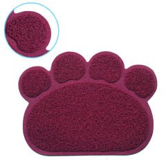 Eurocat Kedi Tuvalet Paspası Bordo 60x45 Cm