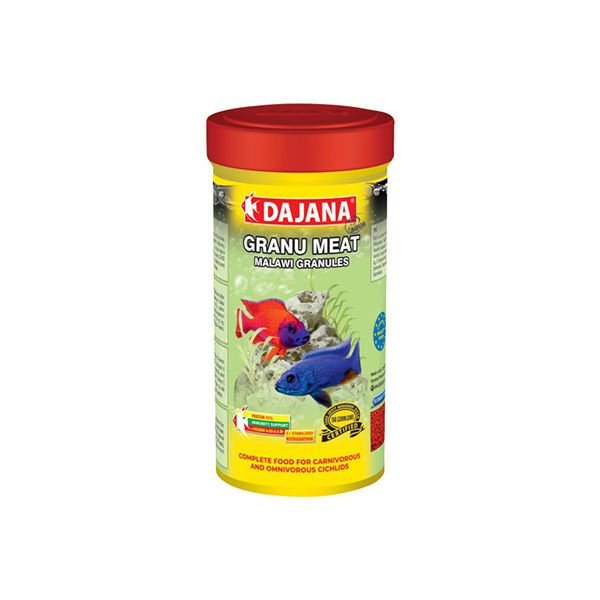 Dajana Granu Meat Akvaryum Balık Yemi 250 Ml 125 Gr