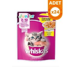Whiskas Pouch Güveç Junior Konserve Kedi Maması 85 Gr