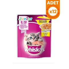 Whiskas Pouch Güveç Junior Konserve Kedi Maması 85 Gr