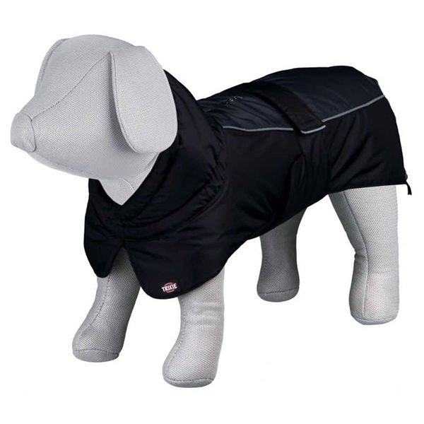 Trixie Köpek Paltosu Gri/Siyah Small 36 Cm