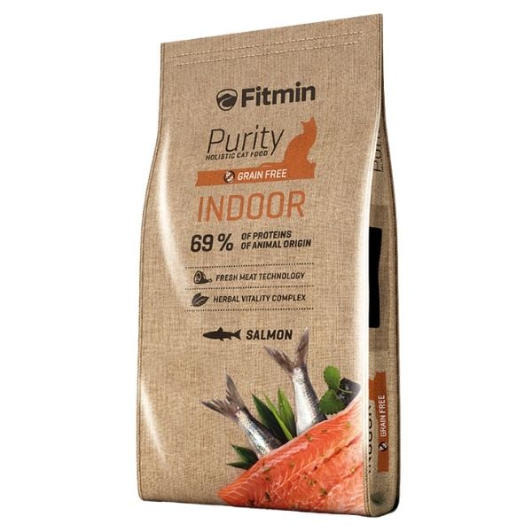 Fitmin Purity İndoor Taze Somon Etli Yetişkin Kedi Maması 1.5 Kg