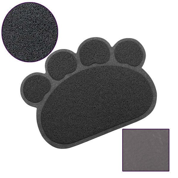 Eurocat Kedi Tuvalet Paspası Koyu Gri 60x45 Cm