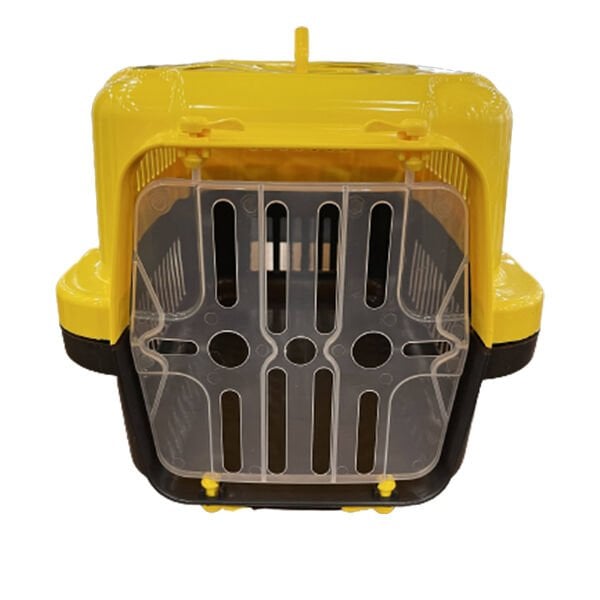 Petzz Dayanıklı Küçük Irk Köpek & Kedi Taşıma Çantası Sarı 33x50x30 Cm