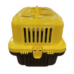 Petzz Dayanıklı Küçük Irk Köpek & Kedi Taşıma Çantası Sarı 33x50x30 Cm
