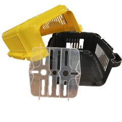 Petzz Dayanıklı Küçük Irk Köpek & Kedi Taşıma Çantası Sarı 33x50x30 Cm