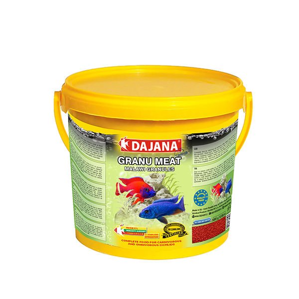 Dajana Granu Meat Akvaryum Balık Yemi 10 Lt 5 Kg