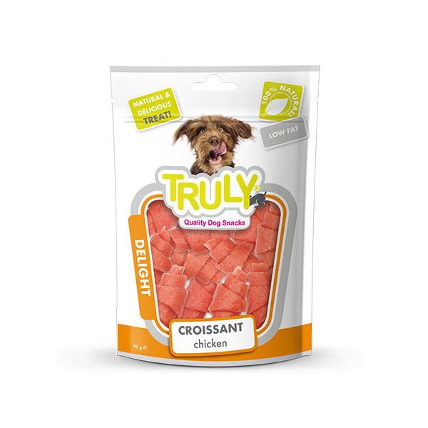 Truly Kruvasan ve Tavuklu Yumuşak Köpek Ödülü Maması 90 Gr