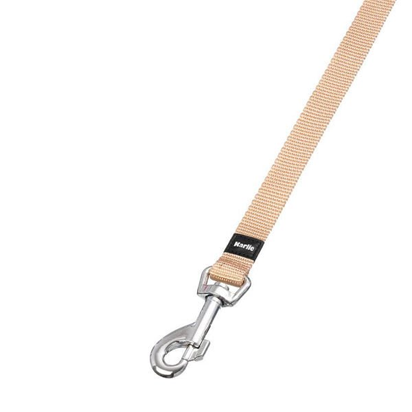 Karlie Köpek Gezdirme Tasması Small Bej 15 Mm 100 Cm