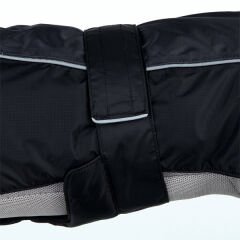 Trixie Köpek Paltosu Gri/Siyah Large 55 Cm