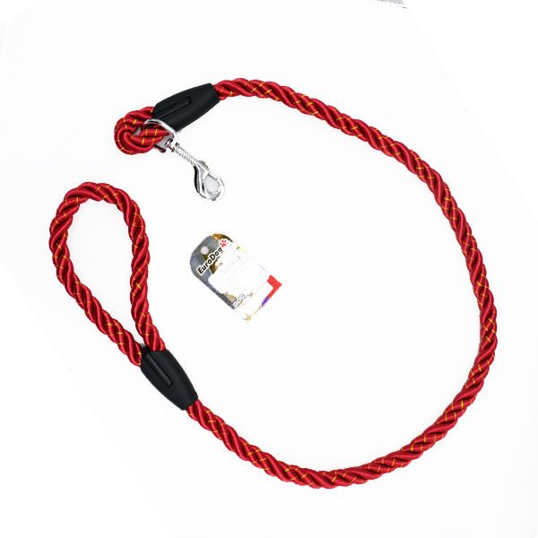 Euro Dog Köpek Gezdirme Tasması Kırmızı 18 Mm 120 Cm