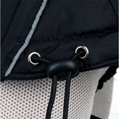 Trixie Köpek Paltosu Gri/Siyah Large 55 Cm